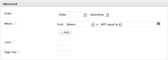 Advanced Display Settings